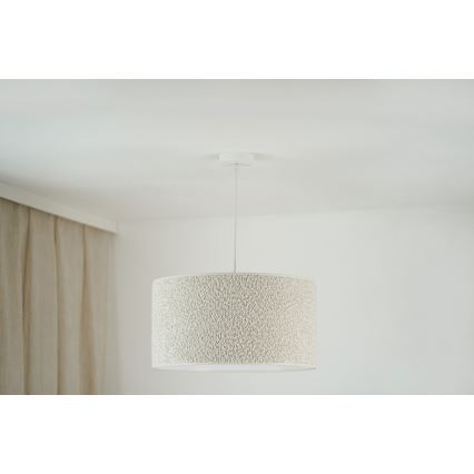 Brilagi - Suspension filaire BOUCLE ROLLER 1xE27/15W/230V d. 45 cm crème