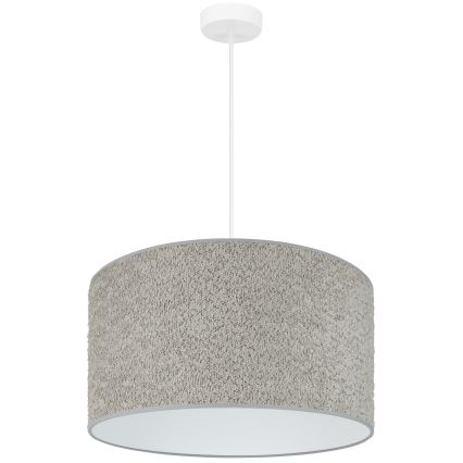 Brilagi - Suspension filaire BOUCLE ROLLER 1xE27/15W/230V d. 45 cm gris