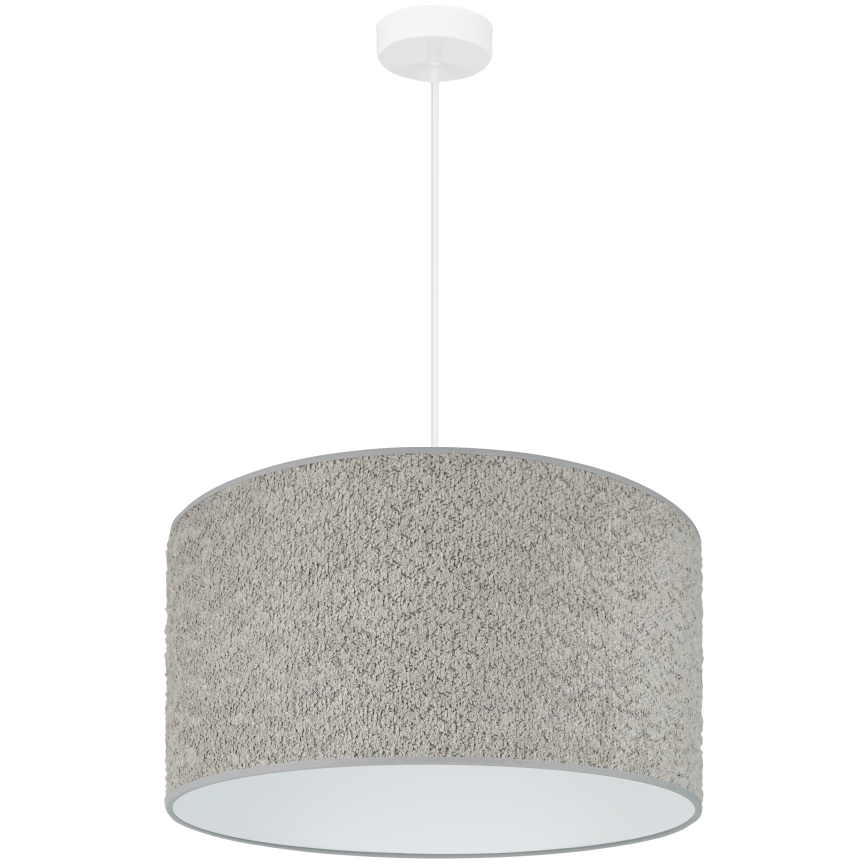 Brilagi - Suspension filaire BOUCLE ROLLER 1xE27/15W/230V d. 45 cm gris