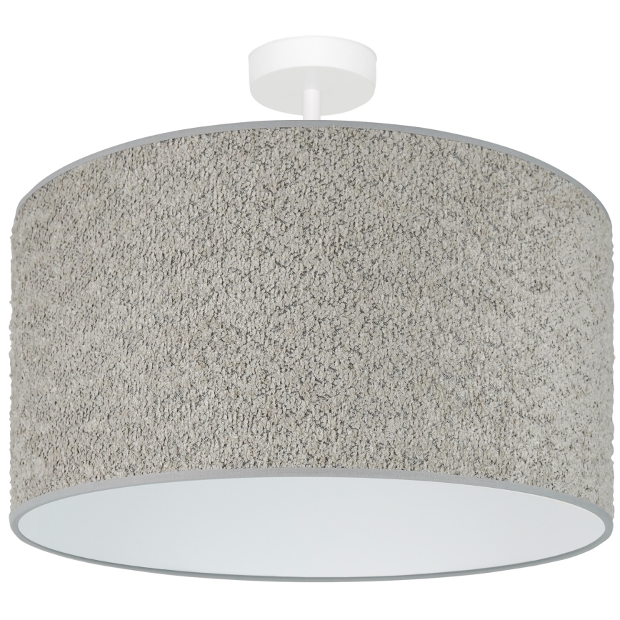 Brilagi - Suspension filaire BOUCLE ROLLER 1xE27/15W/230V d. 45 cm gris