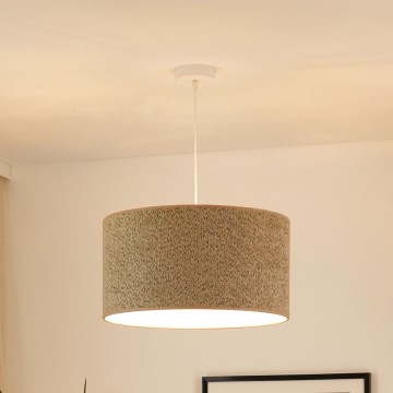 Brilagi - Suspension filaire BOUCLE ROLLER 1xE27/15W/230V d. 45 cm marron