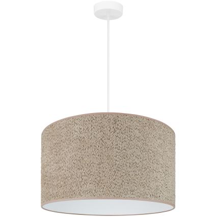Brilagi - Suspension filaire BOUCLE ROLLER 1xE27/15W/230V d. 45 cm marron