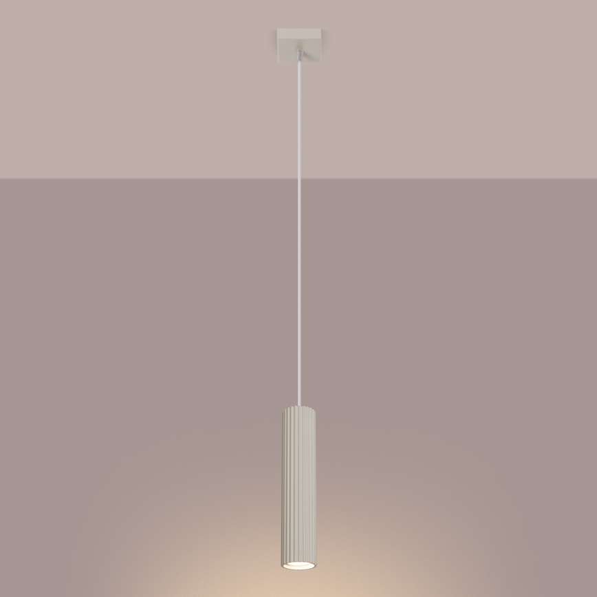Brilagi - Suspension filaire CRESTO 1xGU10/10W/230V crème