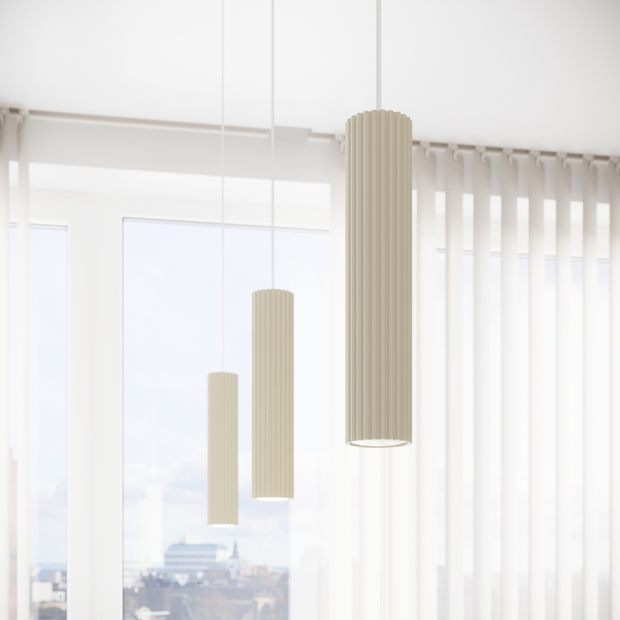 Brilagi - Suspension filaire CRESTO 1xGU10/10W/230V crème