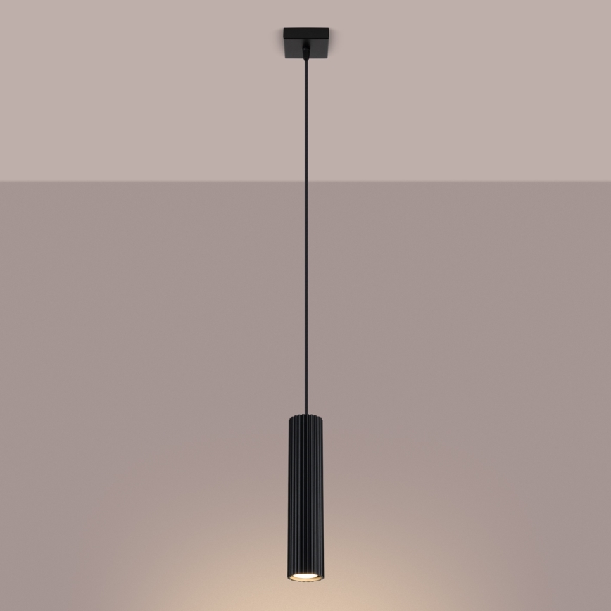 Brilagi - Suspension filaire CRESTO 1xGU10/10W/230V noir