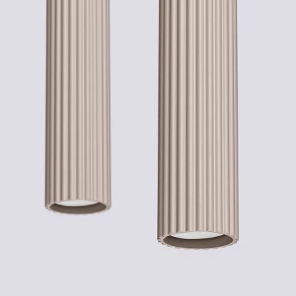 Brilagi - Suspension filaire CRESTO 2xGU10/10W/230V taupe