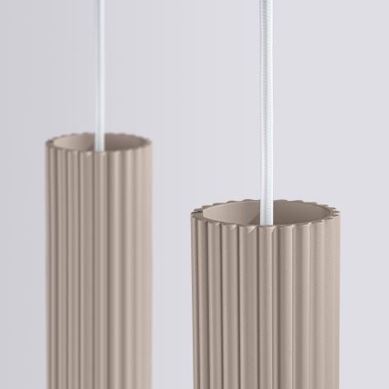 Brilagi - Suspension filaire CRESTO 2xGU10/10W/230V taupe