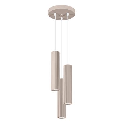 Brilagi - Suspension filaire CRESTO 3xGU10/10W/230V taupe
