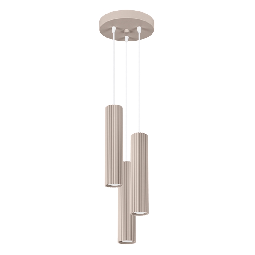 Brilagi - Suspension filaire CRESTO 3xGU10/10W/230V taupe