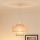Brilagi - Suspension filaire DALLAS 1xE27/15W/230V d. 30 cm marron/crème/blanc