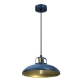 Brilagi - Suspension filaire FLAMENGO 1xE27/60W/230V bleu