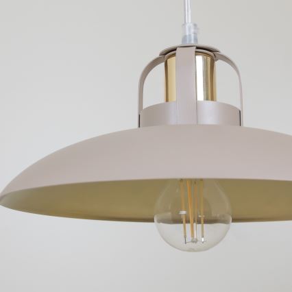 Brilagi - Suspension filaire FLAMENGO 2xE27/60W/230V beige