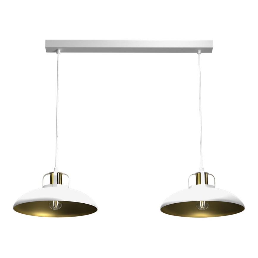Brilagi - Suspension filaire FLAMENGO 2xE27/60W/230V blanc