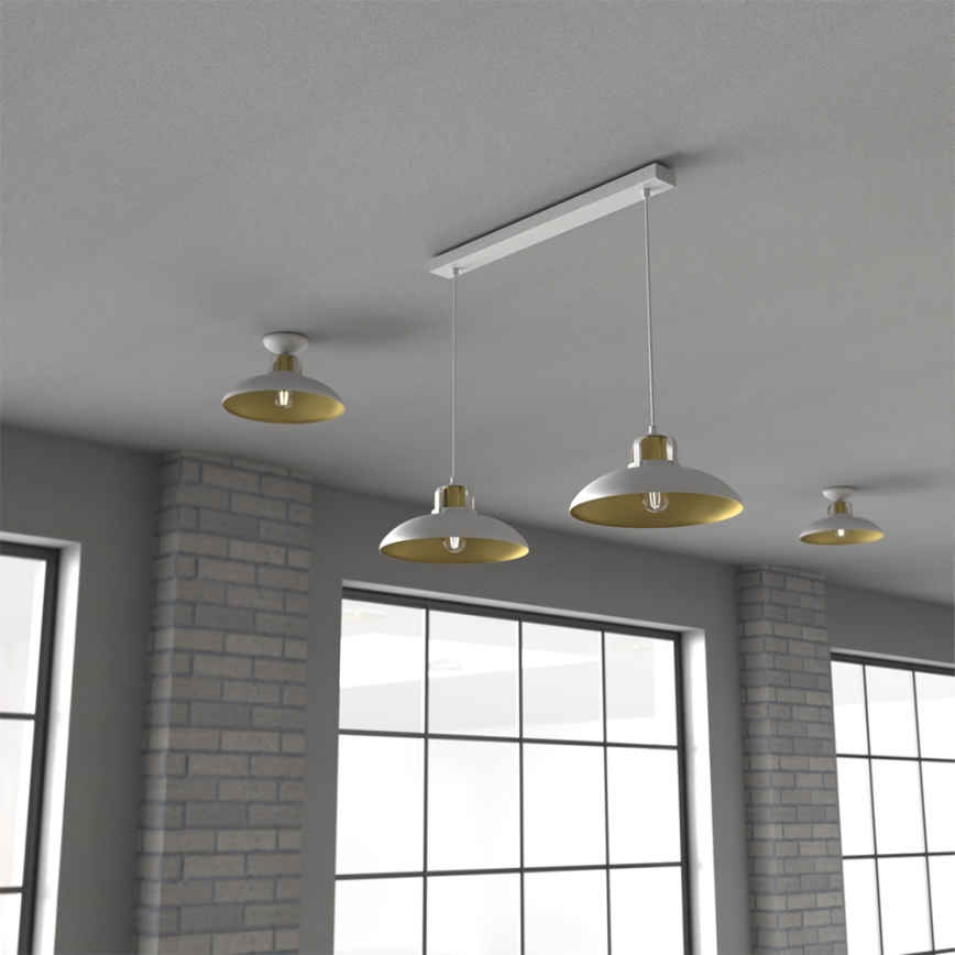 Brilagi - Suspension filaire FLAMENGO 2xE27/60W/230V blanc