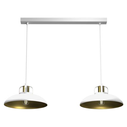 Brilagi - Suspension filaire FLAMENGO 2xE27/60W/230V blanc