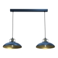 Brilagi - Suspension filaire FLAMENGO 2xE27/60W/230V bleu