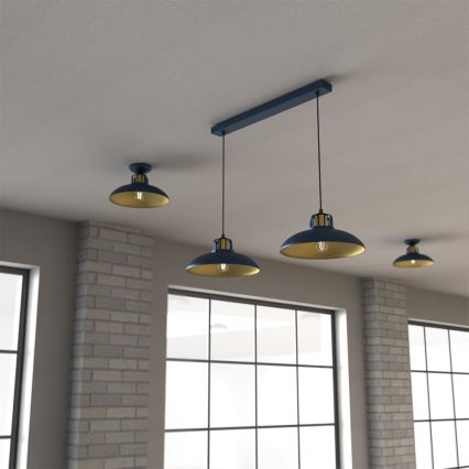Brilagi - Suspension filaire FLAMENGO 2xE27/60W/230V bleu