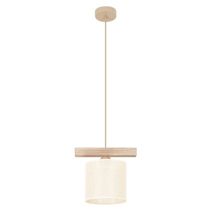 Brilagi - Suspension filaire FOREST 1xE27/15W/230V pin/marron/crème