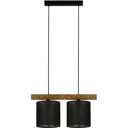 Brilagi - Suspension filaire FOREST 2xE27/15W/230V pin/noir