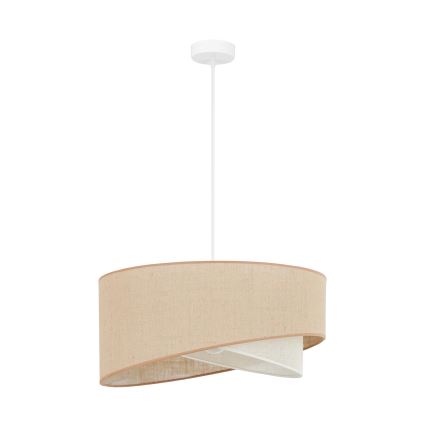 Brilagi - Suspension filaire LED LYRA 1xE27/15W/230V beige/crème