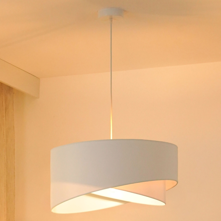 Brilagi - Suspension filaire LED LYRA 1xE27/15W/230V blanc