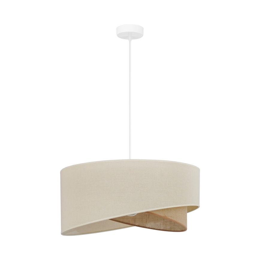 Brilagi - Suspension filaire LED LYRA 1xE27/15W/230V crème/beige