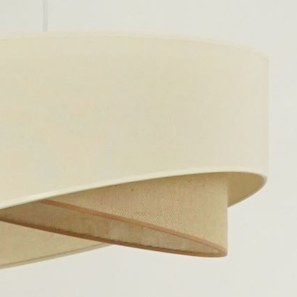 Brilagi - Suspension filaire LED LYRA 1xE27/15W/230V crème/beige