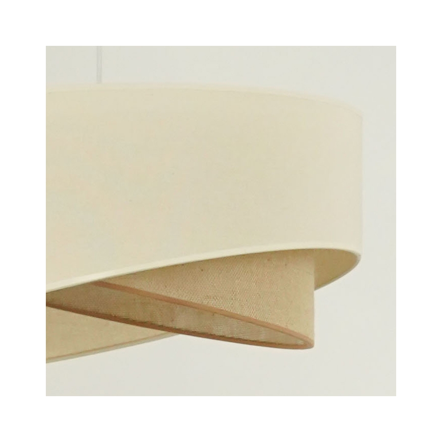Brilagi - Suspension filaire LED LYRA 1xE27/15W/230V crème/beige