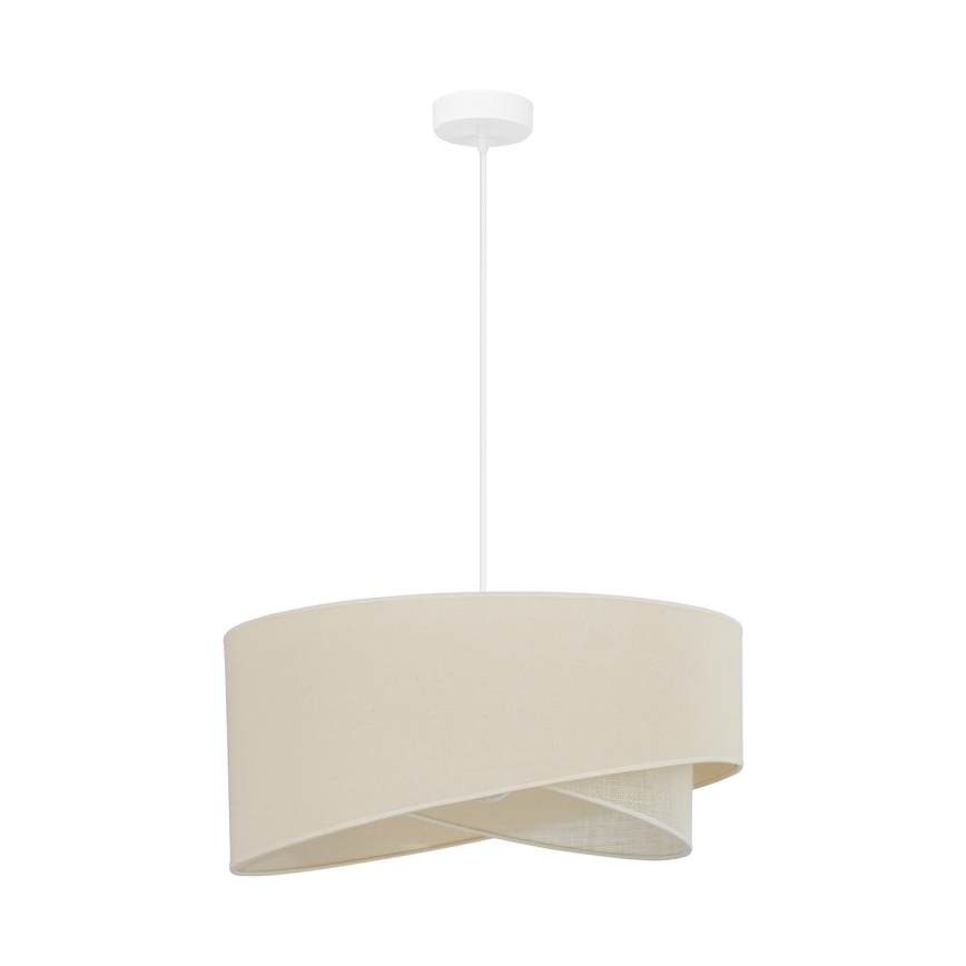 Brilagi - Suspension filaire LED LYRA 1xE27/15W/230V crème
