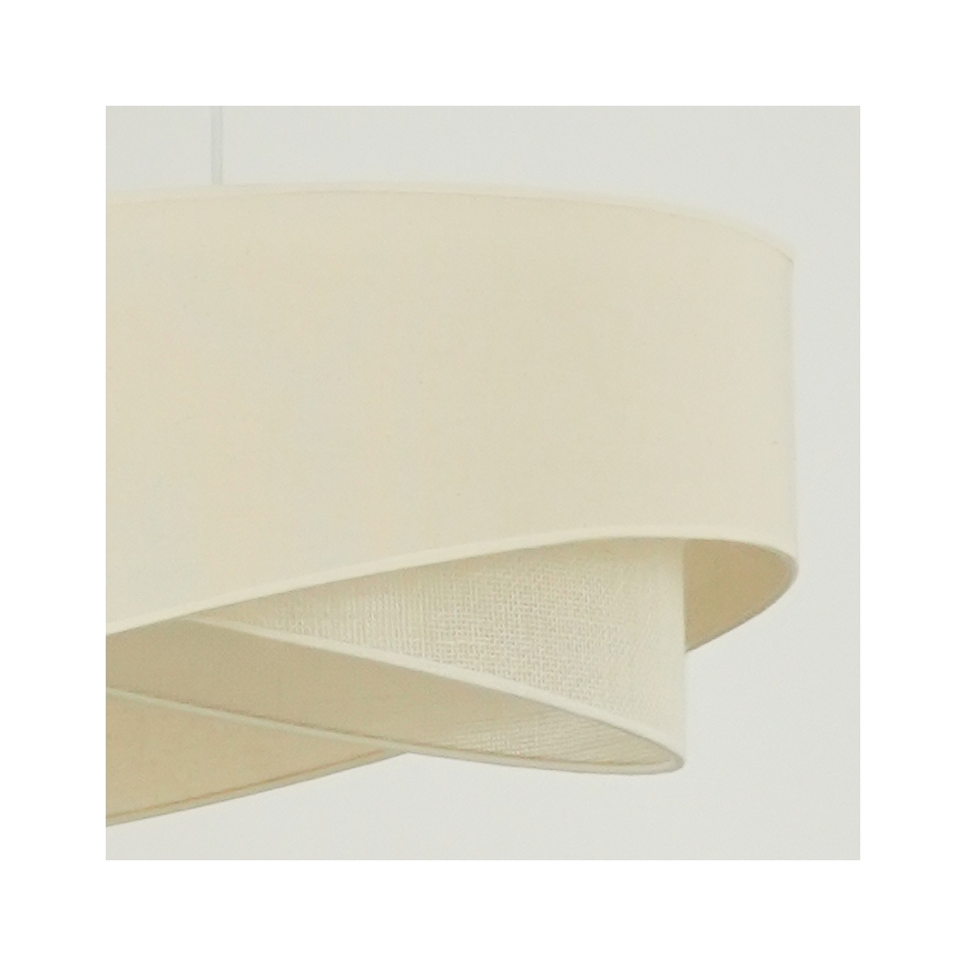 Brilagi - Suspension filaire LED LYRA 1xE27/15W/230V crème