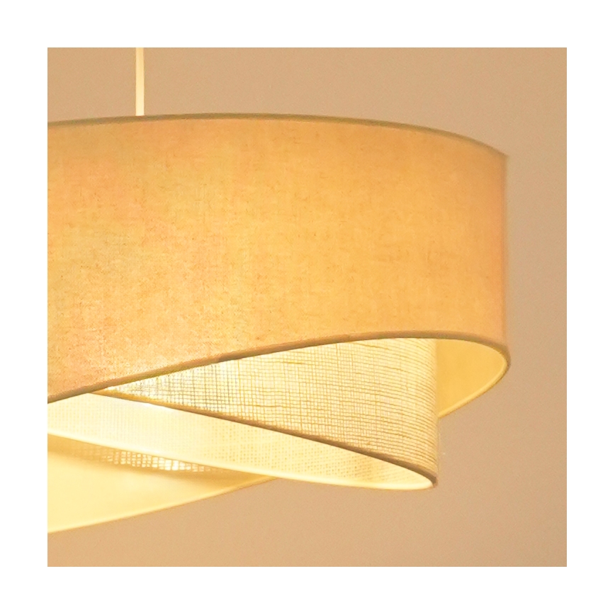 Brilagi - Suspension filaire LED LYRA 1xE27/15W/230V crème