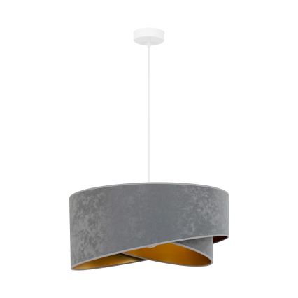 Brilagi - Suspension filaire LED LYRA 1xE27/15W/230V gris/doré