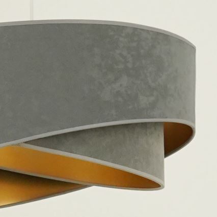 Brilagi - Suspension filaire LED LYRA 1xE27/15W/230V gris/doré