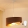 Brilagi - Suspension filaire LED LYRA 1xE27/15W/230V marron/crème/doré