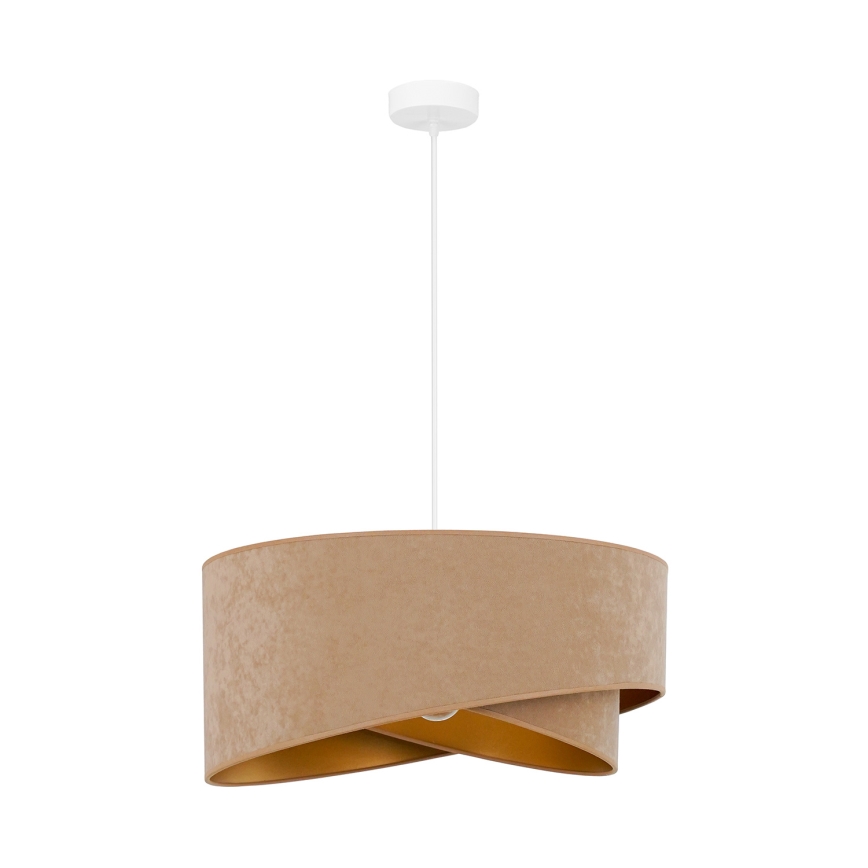 Brilagi - Suspension filaire LED LYRA 1xE27/15W/230V marron/doré