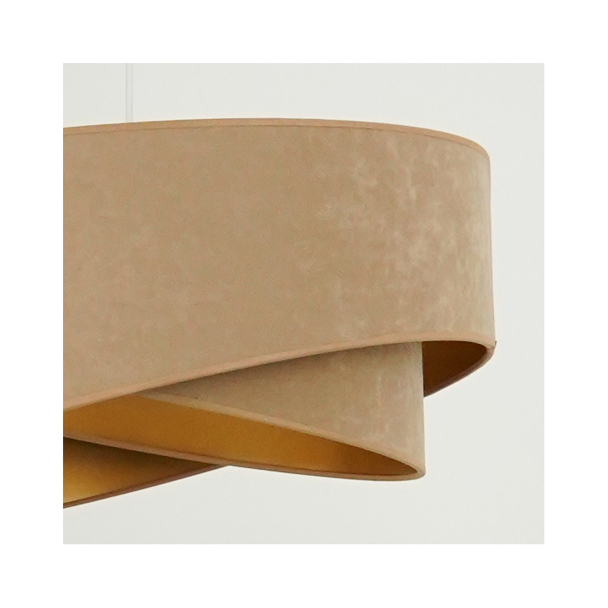 Brilagi - Suspension filaire LED LYRA 1xE27/15W/230V marron/doré