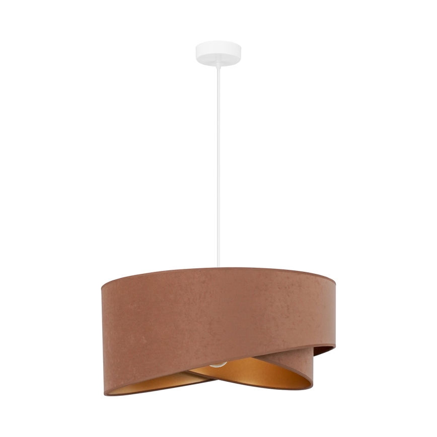 Brilagi - Suspension filaire LED LYRA 1xE27/15W/230V marron/doré