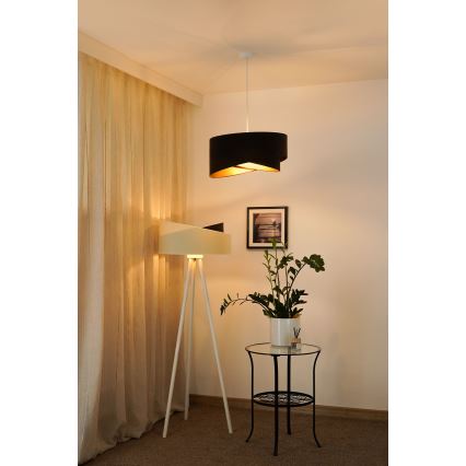 Brilagi - Suspension filaire LED LYRA 1xE27/15W/230V marron foncé/doré