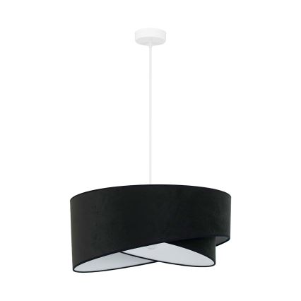 Brilagi - Suspension filaire LED LYRA 1xE27/15W/230V noir/blanc