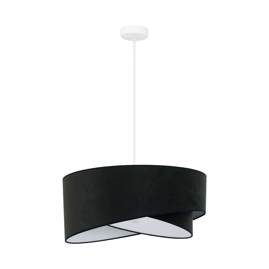 Brilagi - Suspension filaire LED LYRA 1xE27/15W/230V noir/blanc