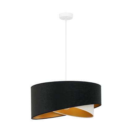 Brilagi - Suspension filaire LED LYRA 1xE27/15W/230V noir/crème/doré