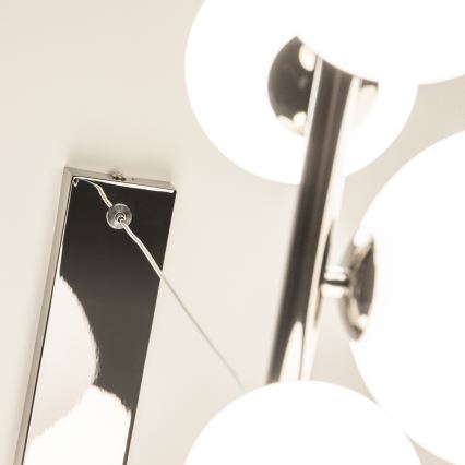 Brilagi - Suspension filaire LED MILLA 10xG9/3W/230V chrome brillant/blanc