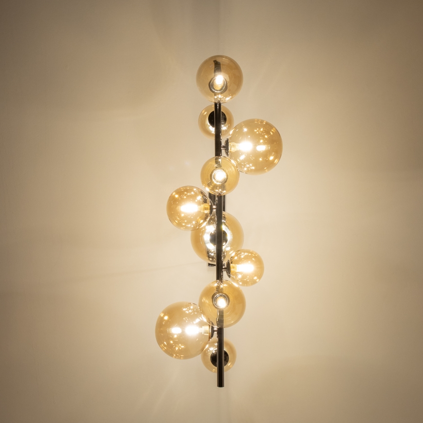 Brilagi - Suspension filaire LED MILLA 10xG9/3W/230V chrome brillant/doré