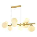 Brilagi - Suspension filaire LED MILLA 10xG9/3W/230V doré/blanc