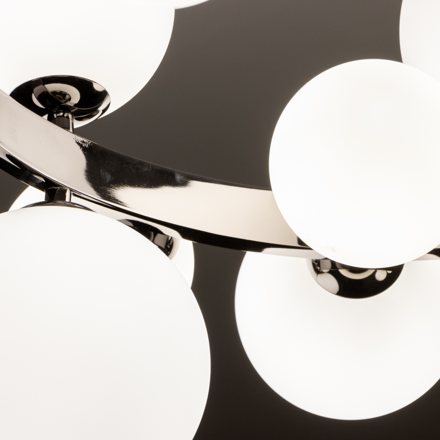 Brilagi - Suspension filaire LED MILLA 15xG9/3W/230V chrome brillant/blanc