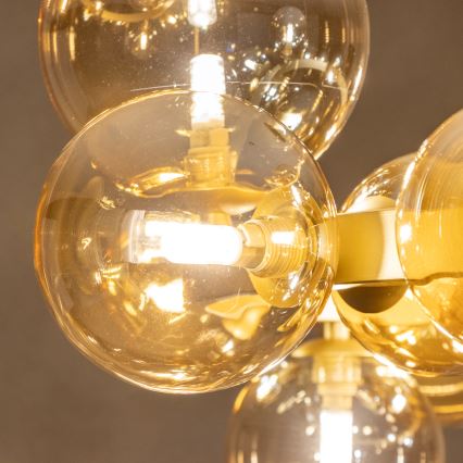 Brilagi - Suspension filaire LED MILLA 15xG9/3W/230V doré