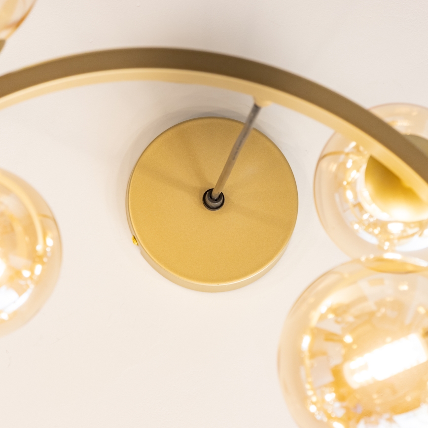 Brilagi - Suspension filaire LED MILLA 15xG9/3W/230V doré