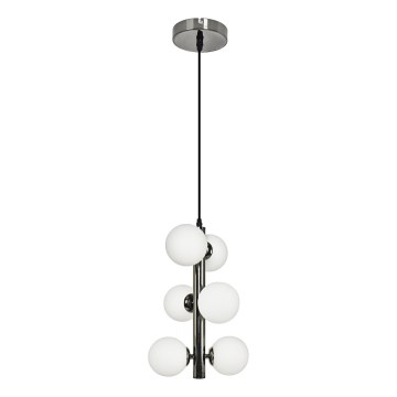 Brilagi - Suspension filaire LED MILLA 6xG9/3W/230V chrome brillant/blanc