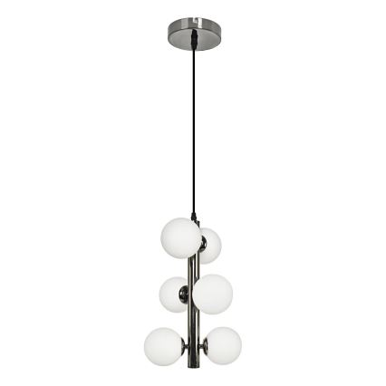 Brilagi - Suspension filaire LED MILLA 6xG9/3W/230V chrome brillant/blanc