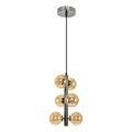Brilagi - Suspension filaire LED MILLA 6xG9/3W/230V chrome brillant/doré